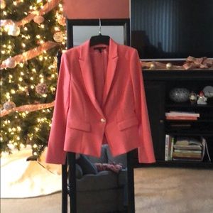 WHBM Coral Blazer Sz. 10